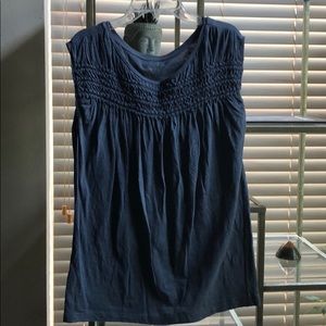 Sleeveless Loft top